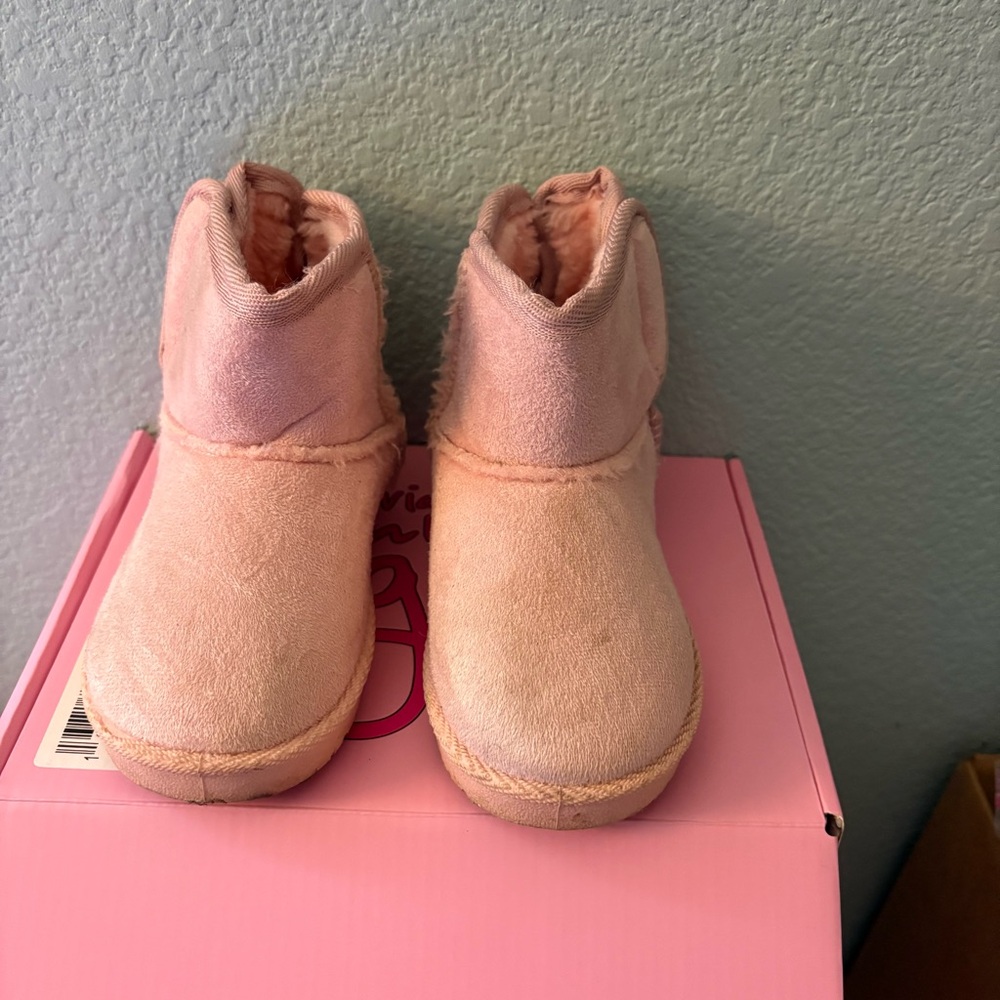 Adorable Pink Kids Slippers
